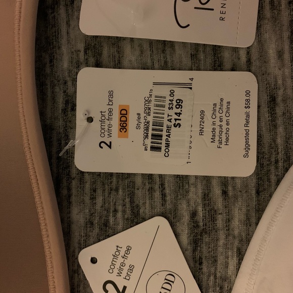 4 Brand New 36DD Bras! All For $20! From Burkes. Rene’ Rofe’ Brand. Never Worn. - Picture 8 of 9